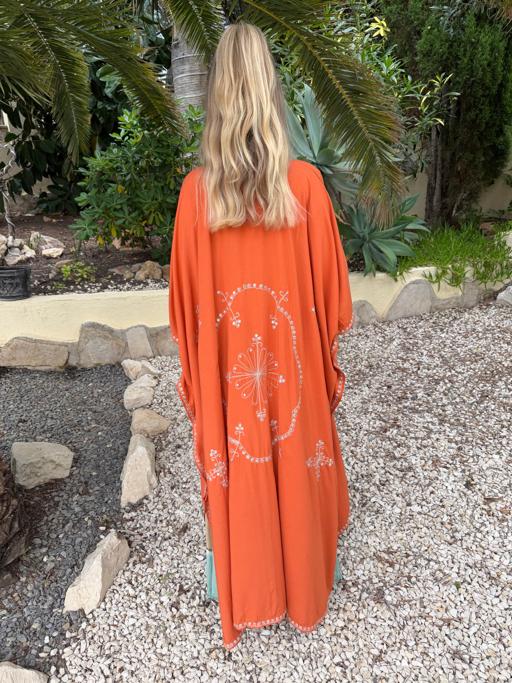Terracotta Luxe Kimono