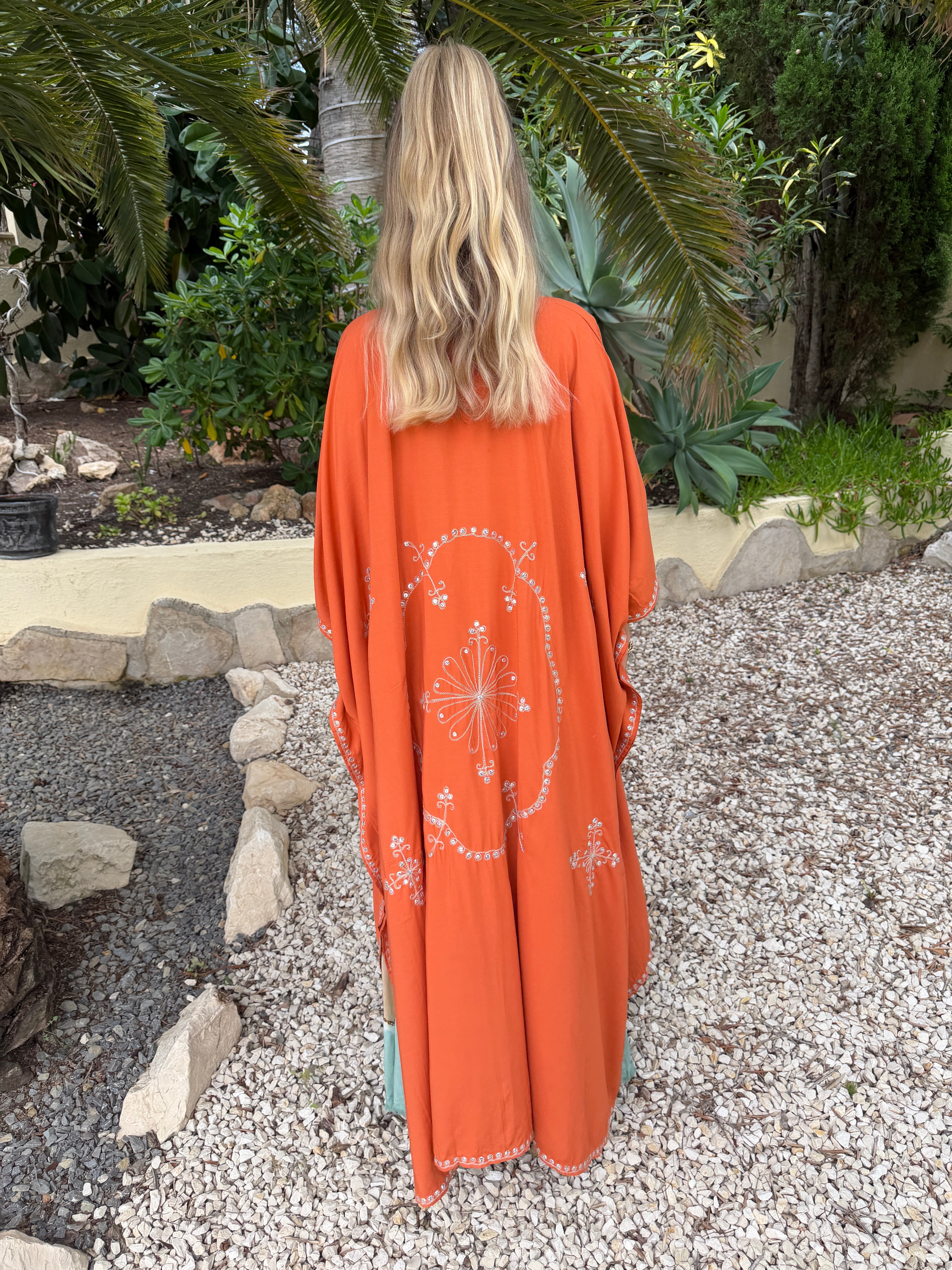 Terracotta Luxe Kimono