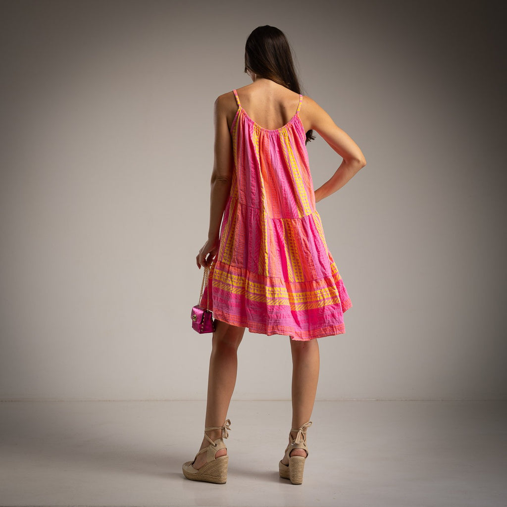 Aztec Dream Cheesecloth Dress