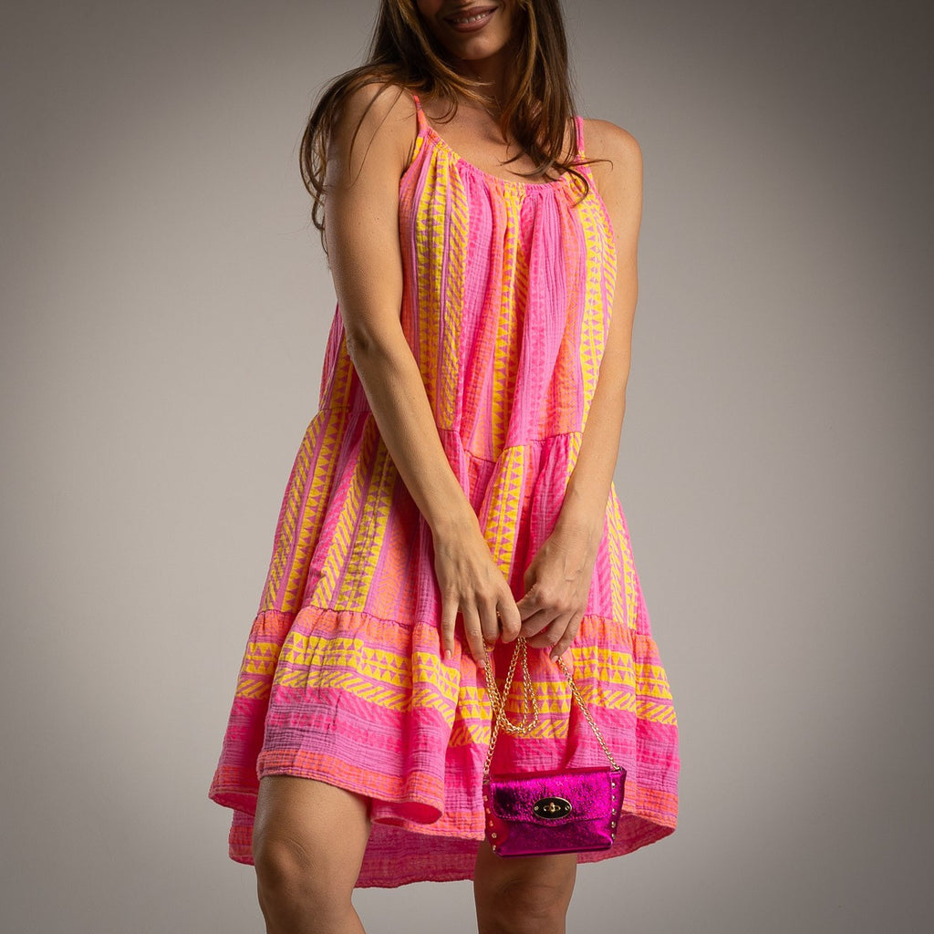 Aztec Dream Cheesecloth Dress