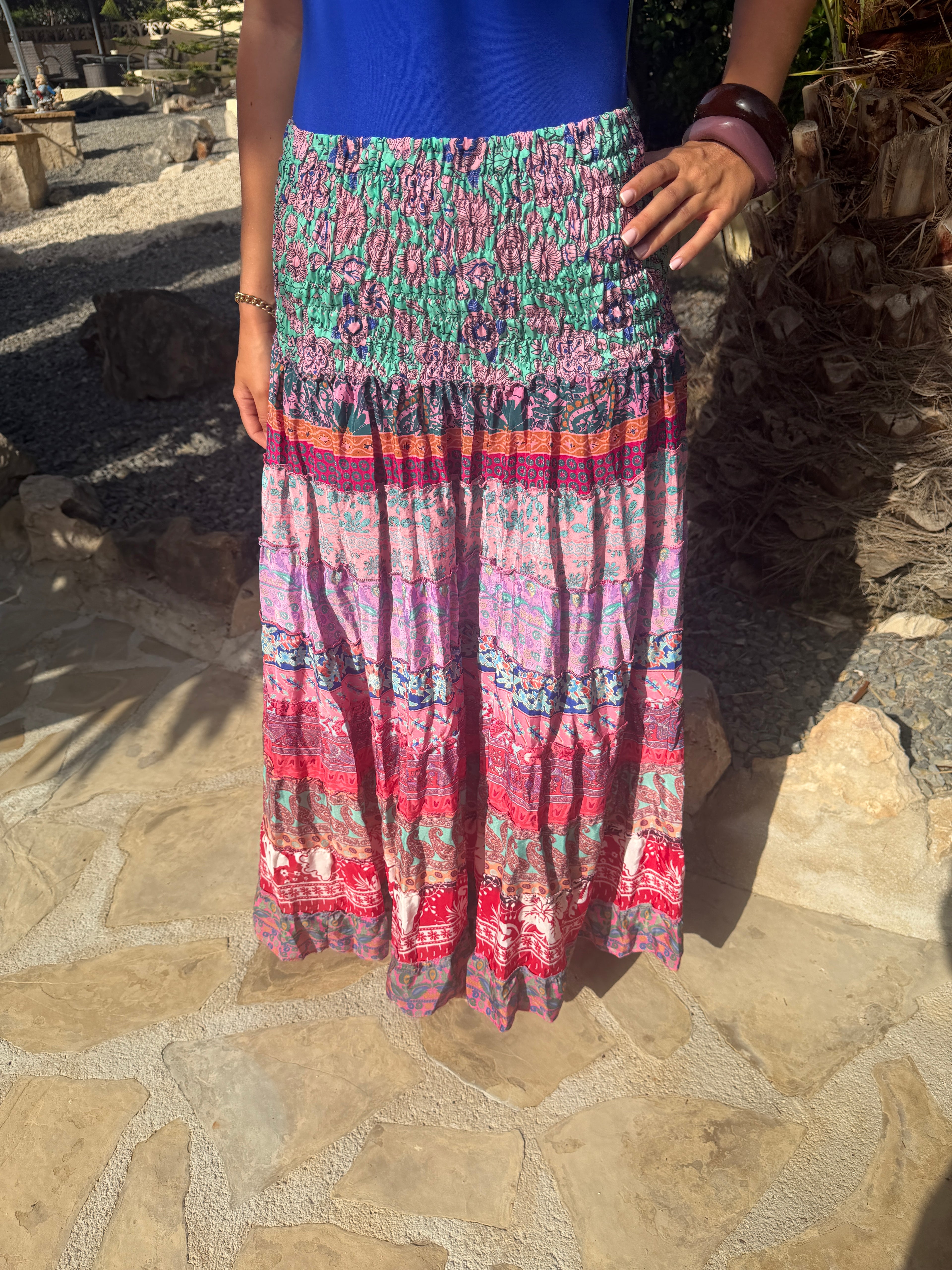 Technicolor Dream Skirts- Boho Hippie Fashion