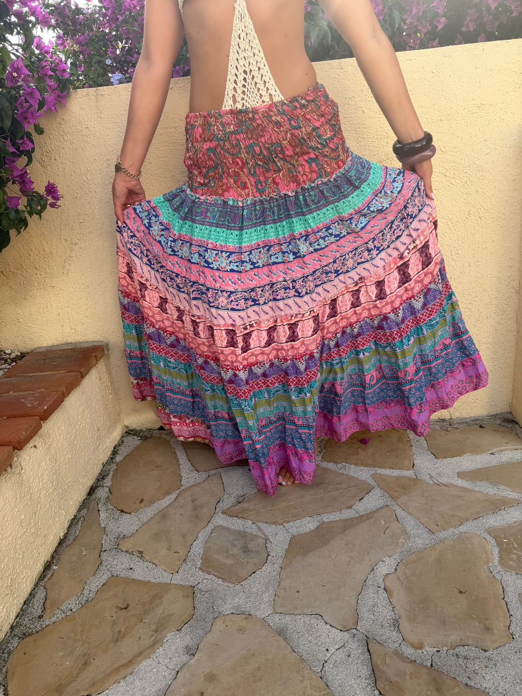 Technicolor Dream Skirts - Boho Hippie Fashion