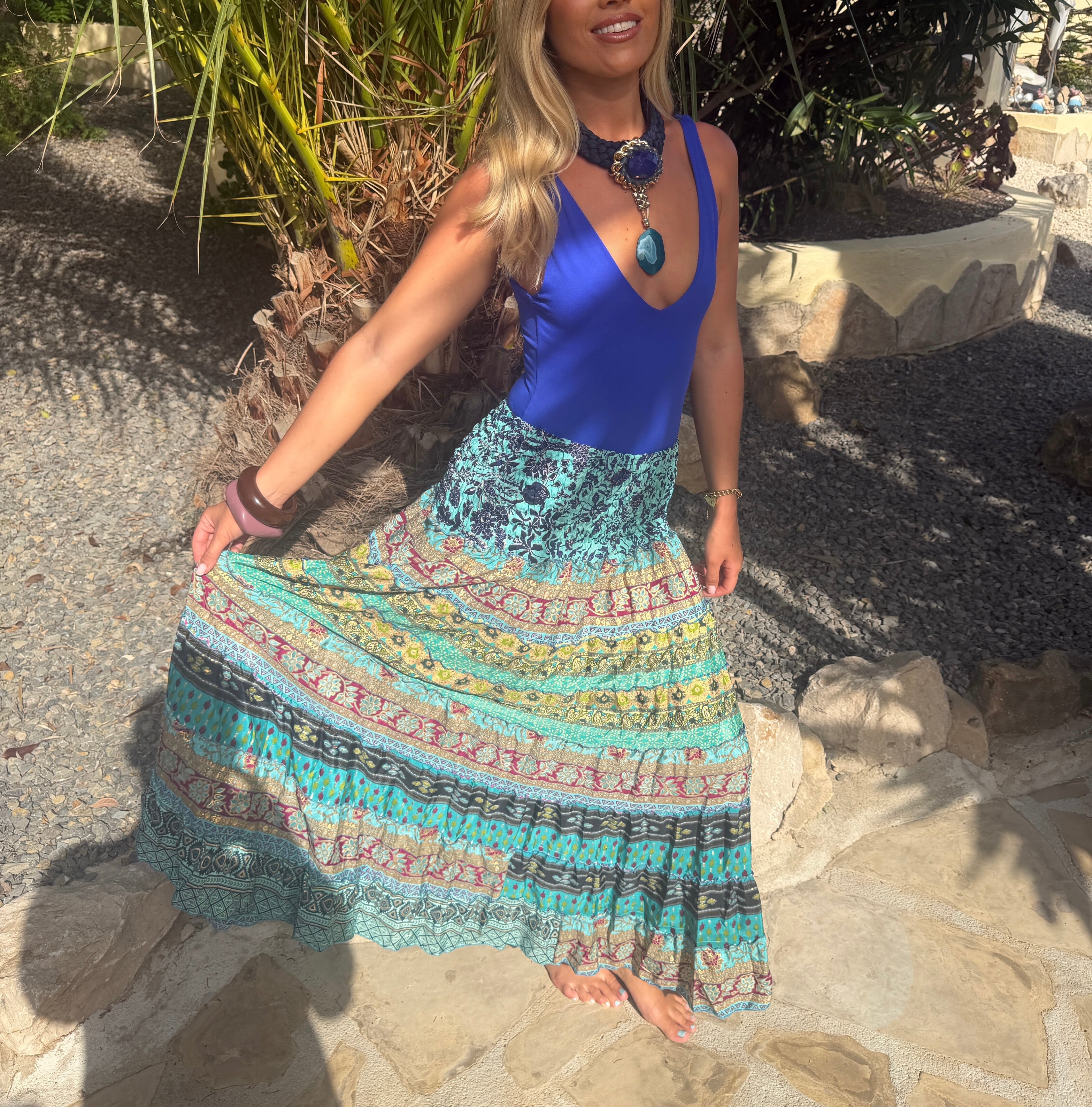 Technicolor Dream Skirts- Boho Hippie Fashion