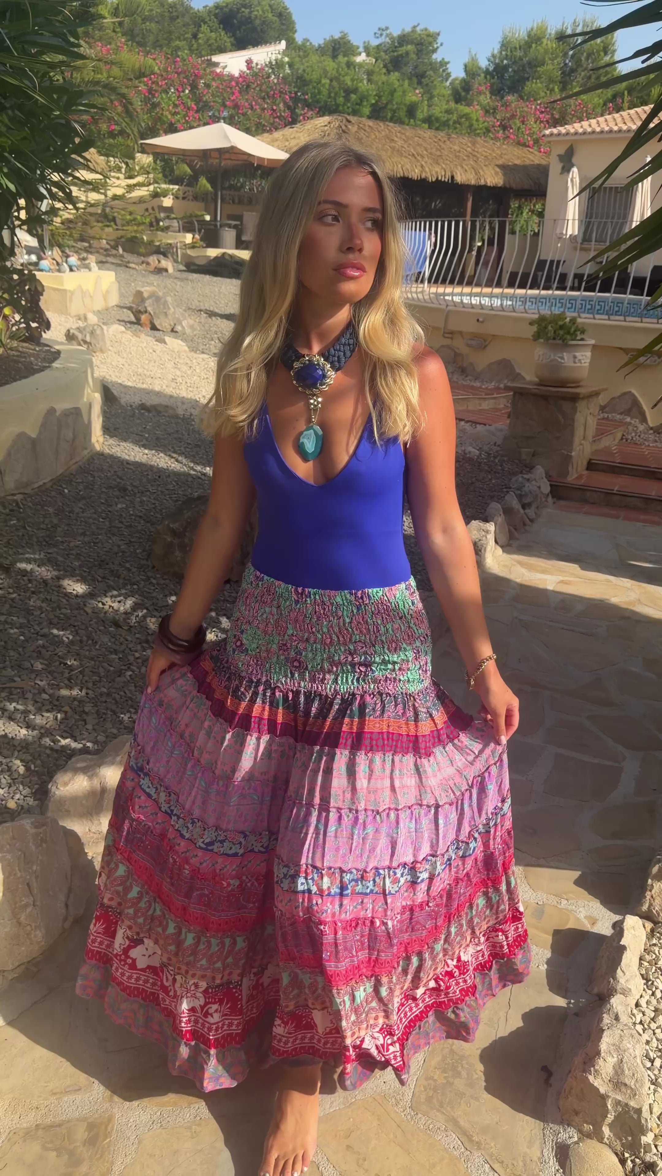 Technicolor Dream Skirts- Boho Hippie Fashion