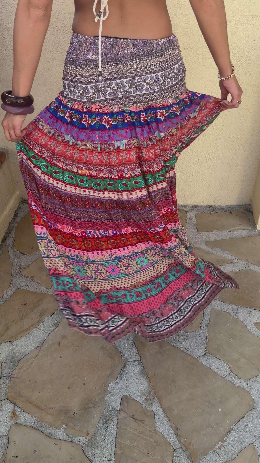 Technicolor Dream Skirts- Boho Hippie Fashion