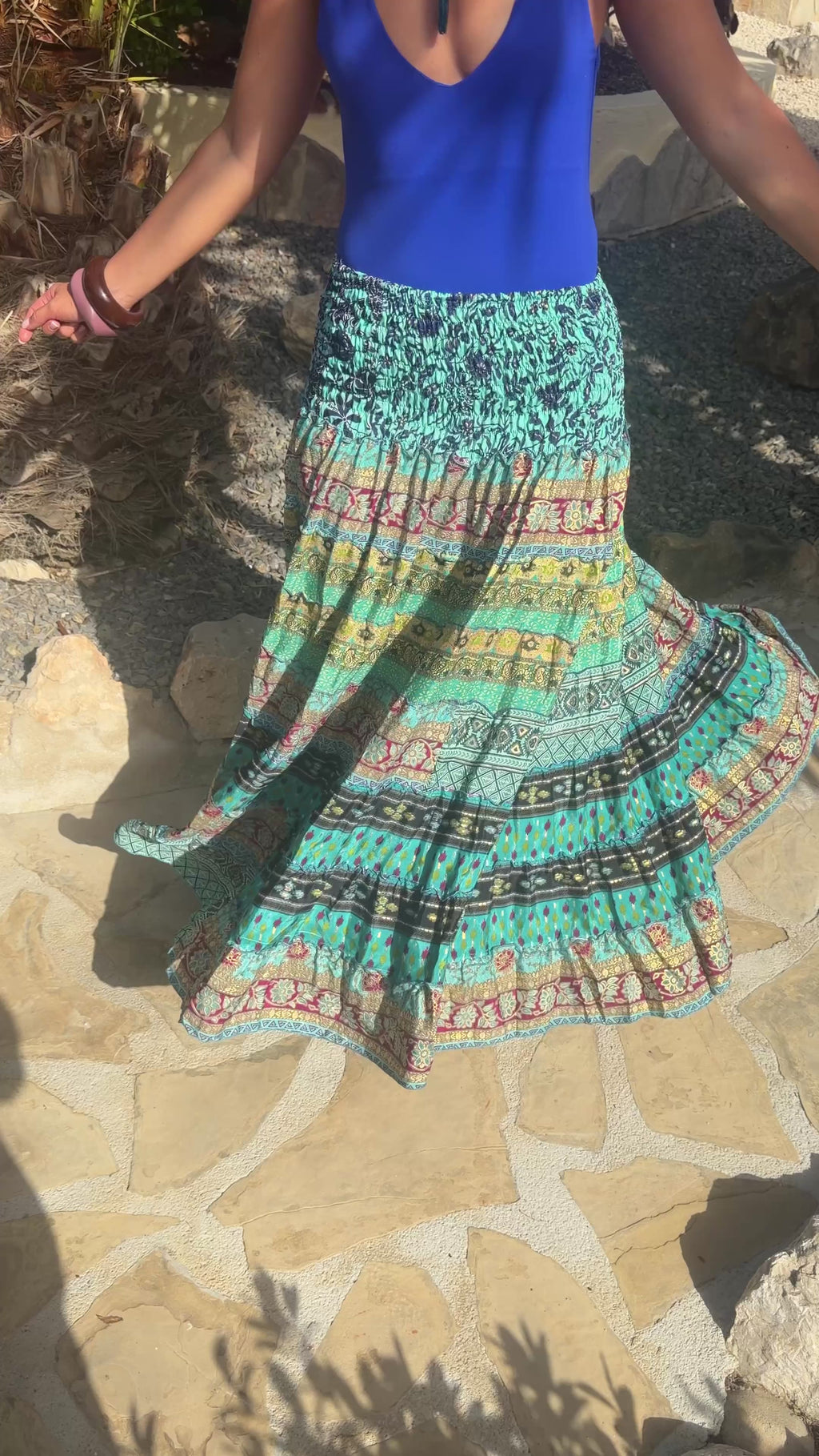 Technicolor Dream Skirts- Boho Hippie Fashion
